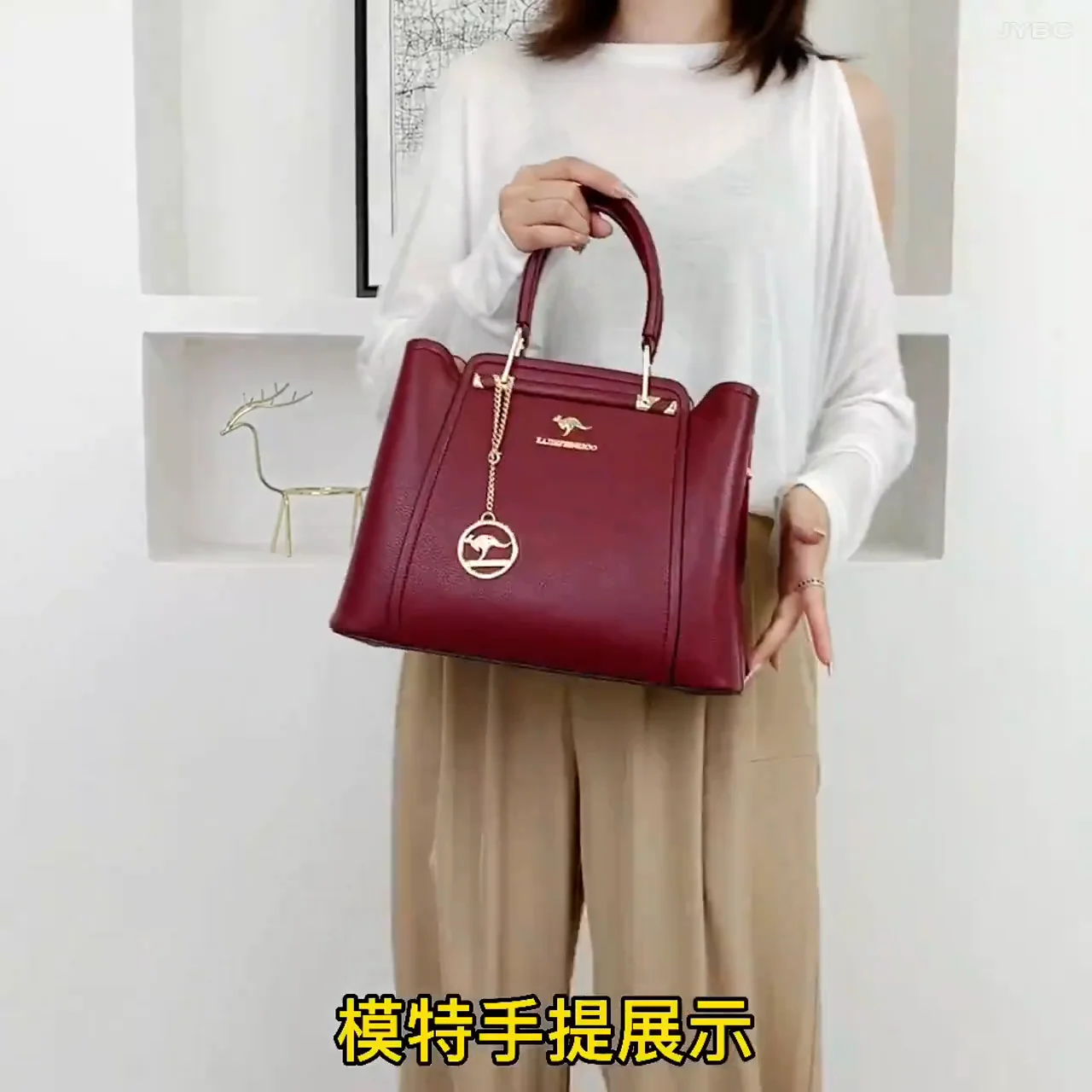 New Sac A Main Femm Women Handbag Large Capacity Shoulder Pu Leather ...