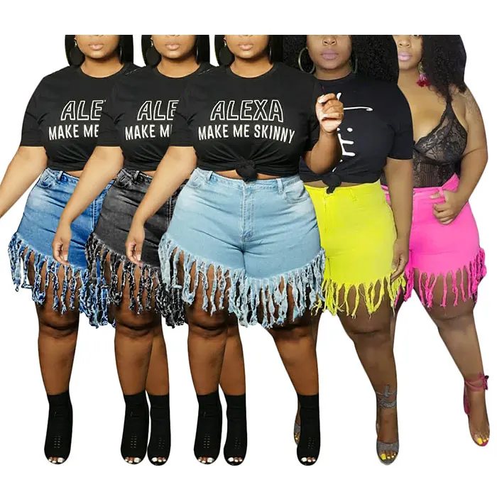 Women Casual Summer Plus-size Shorts 