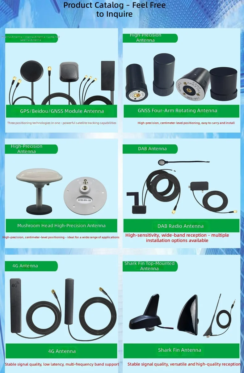 5G Full-Band Router Antenna 4G Omnidirectional High-Gain Rubber Duck Foldable Wireless Wi-Fi IP65 Protection