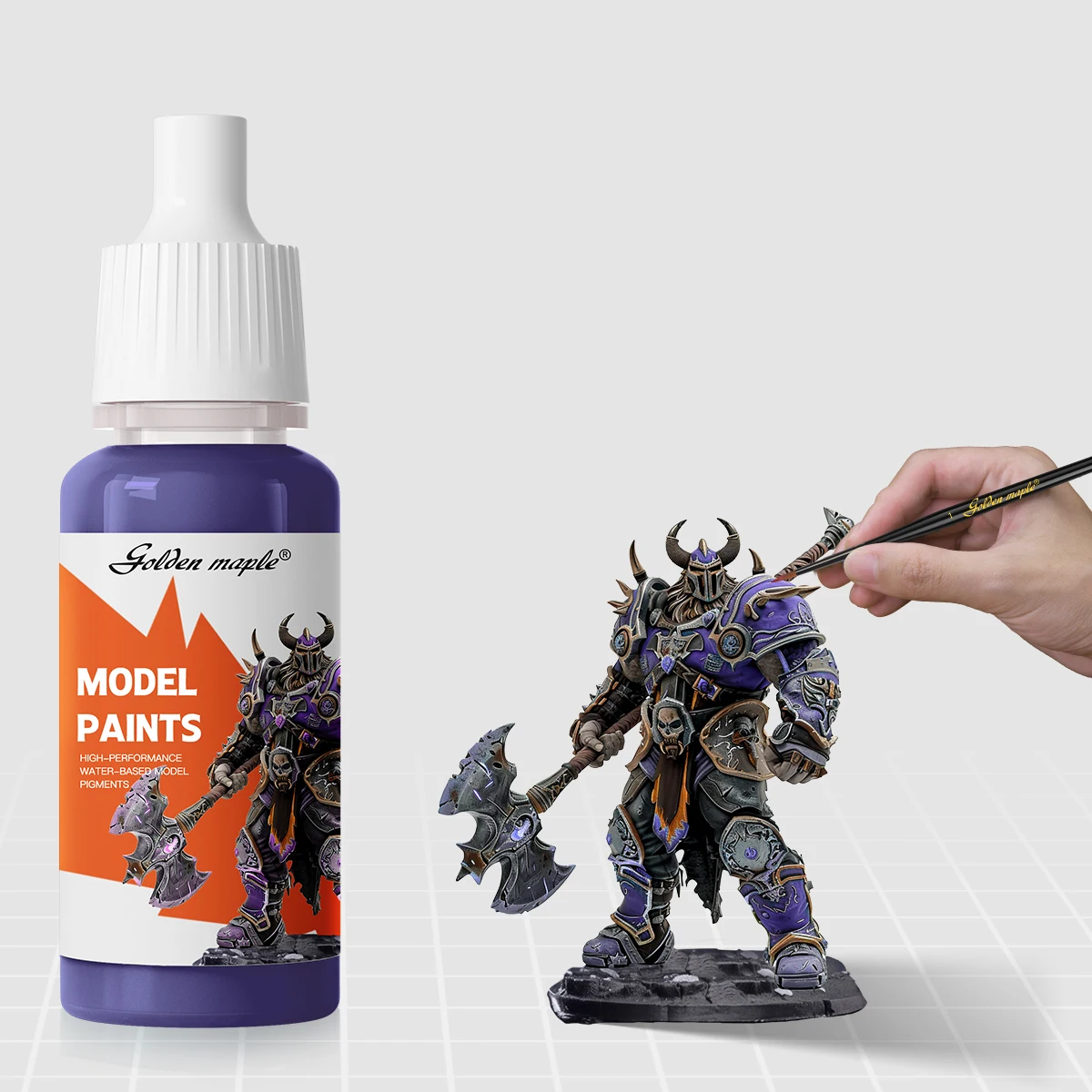 High Quality Acrylic Airbrush Paint Basic Colors Miniature Paint Sets Hobby Model Paints & Painting Tools 15ML for Models