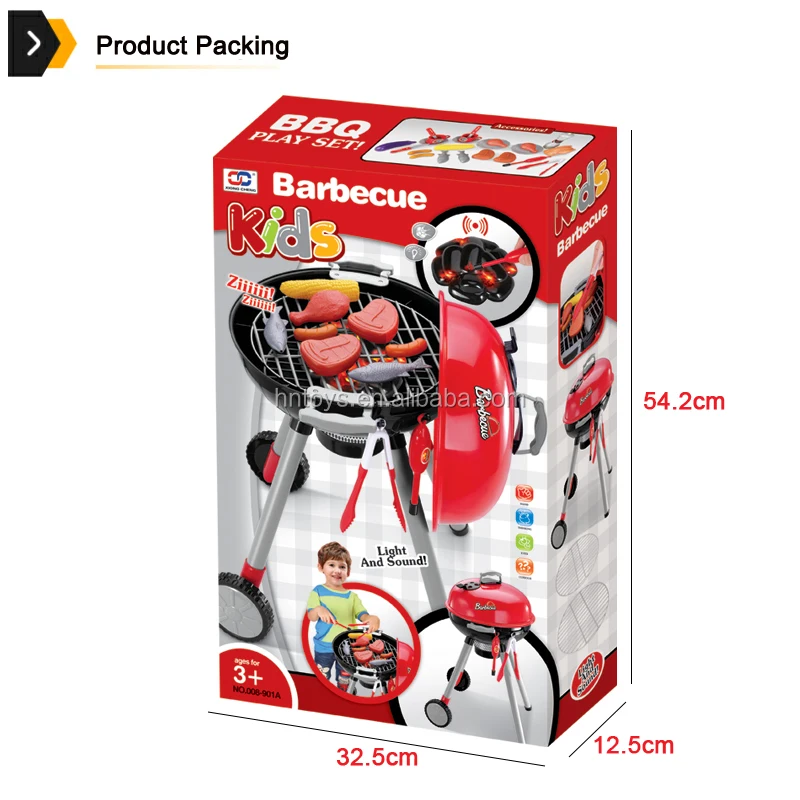 Barbecue Bambini Gioco HOMCOM Cucina Giocattolo Per Bambini Con 51