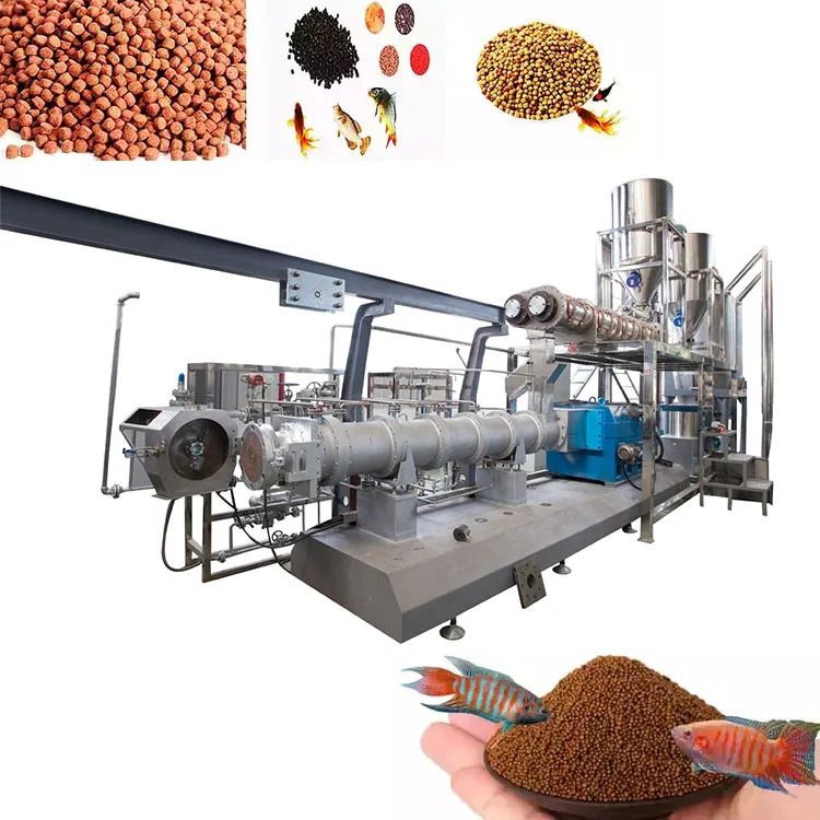 Packing Machine Pellet Machine Floating Fish Feed Turkey Floating Fish Feed Mill Machine for Small Business Fish Feed