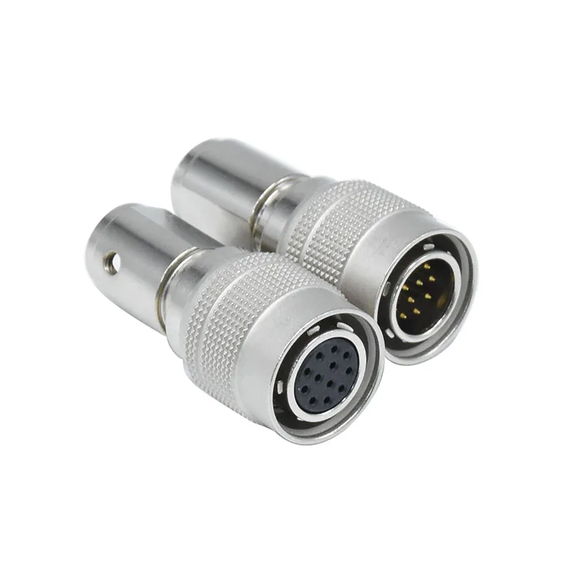 Waterproof Cable HR10A-7P-6S 4 6 7 10 12 Pin Industrial Camera Power Plug Female Male Aviation Connectors