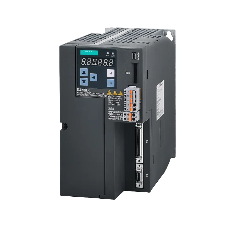 new original 6sl3210 5fe13 5uf0 sinamics v90 servo drive high precision position control fast response stable operation matching v90 servo motor applied to packaging conveying cutting machinery-1