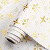 Blanc avec feuille d'or