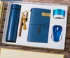 Notebook+vaccum cup+speaker+mouse+pen+usb-blue