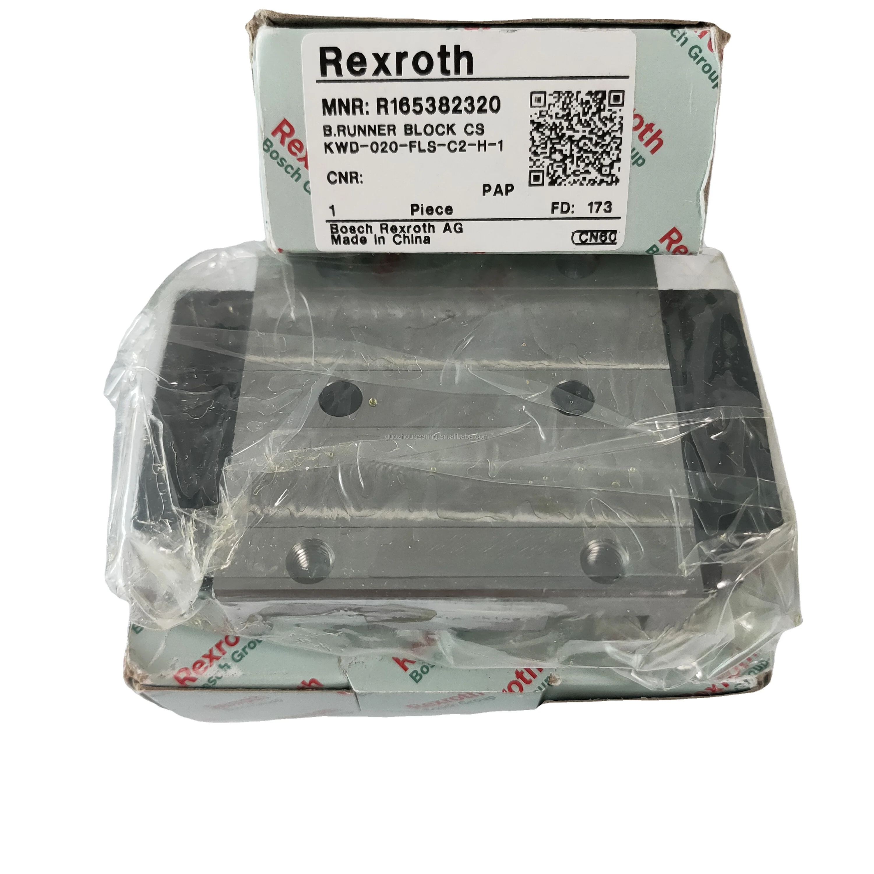 Rexroth Linear Guide Rail Block R165382920 R 165382920 Runner Carriage