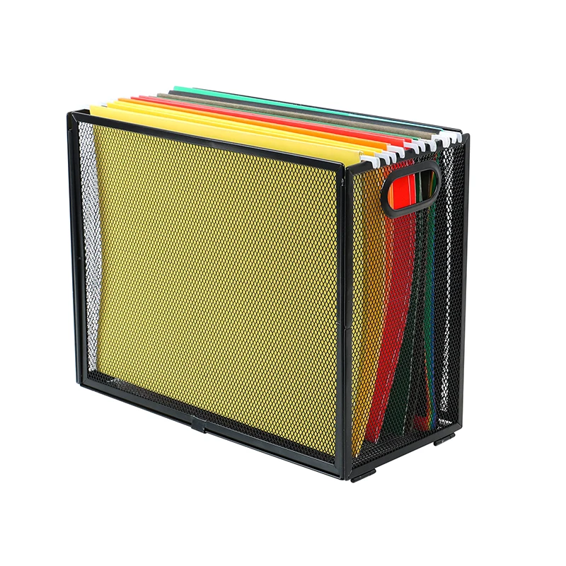 Сетчатый вертикальный держатель для файлов, Новый Съемный органайзер для документов и документов