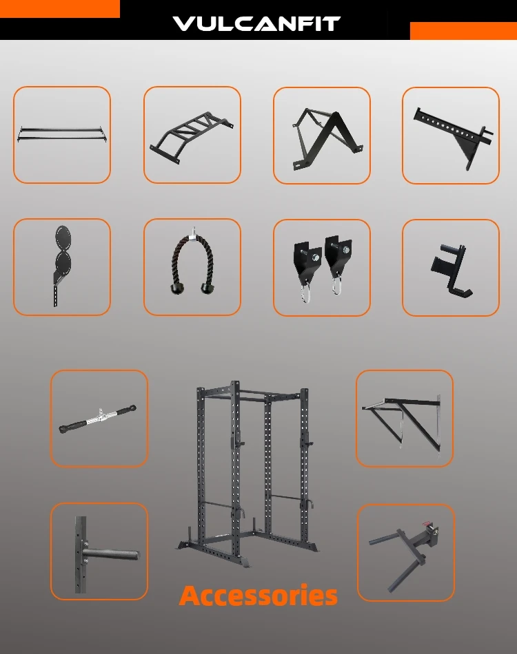 Gym Rack Power Rack Rig 3*3 Uprights Metal Safety Power Rack| Alibaba.com