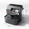 Black stainless steel bowl tilting water dispenser no consumable