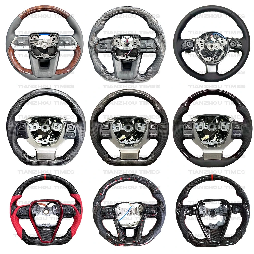 Custom Forged Carbon Fiber Steering Wheel for Toyota Hilux Fortuner ...