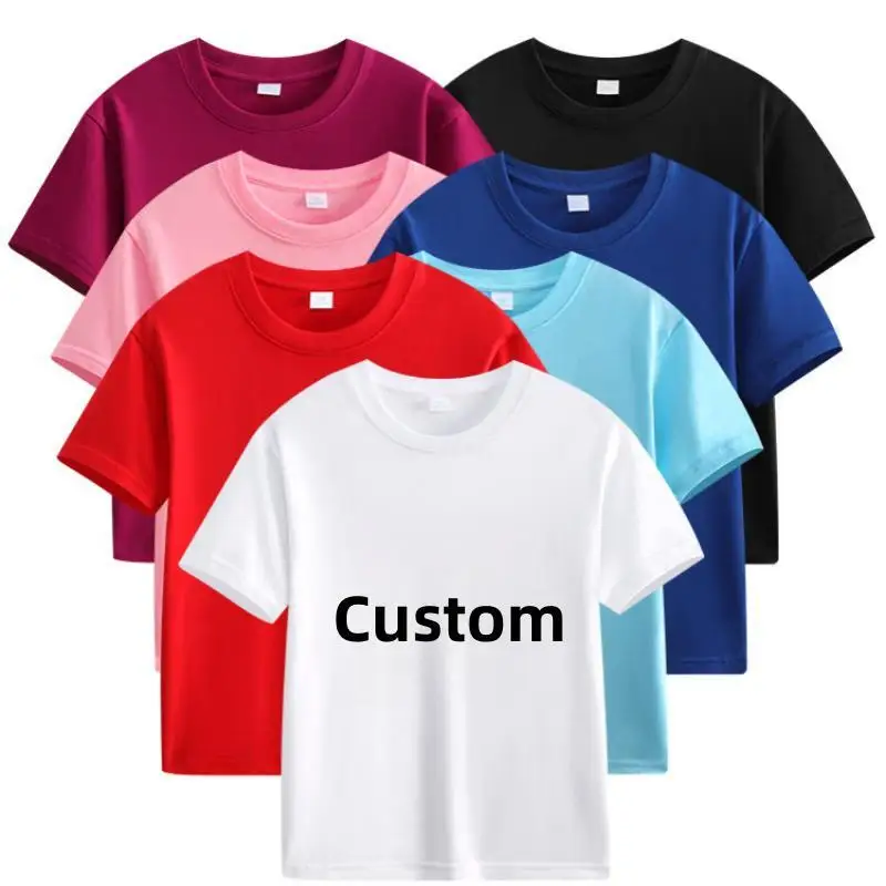 Custom Tee Graphic Essentials T-shirt Cotton Drop Shoulder Girls Oversized Wholesale Plain Kid t Shirt Toddler for Boy Child