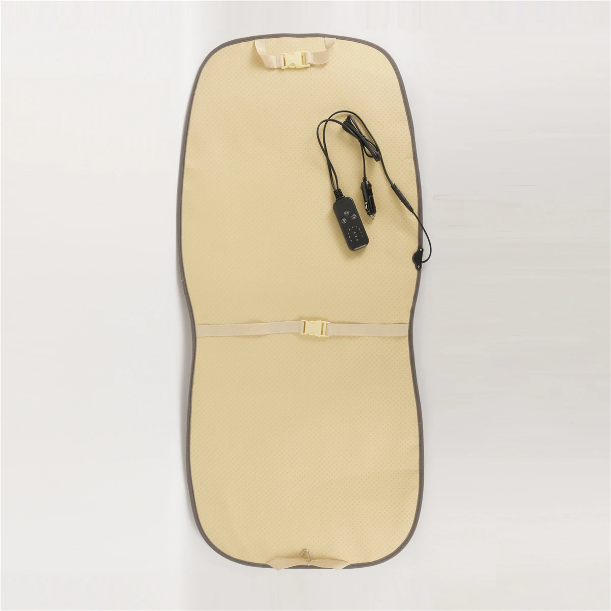 Универсальные Зимние теплые плюшевые автомобильные чехлы для сидений 12 В