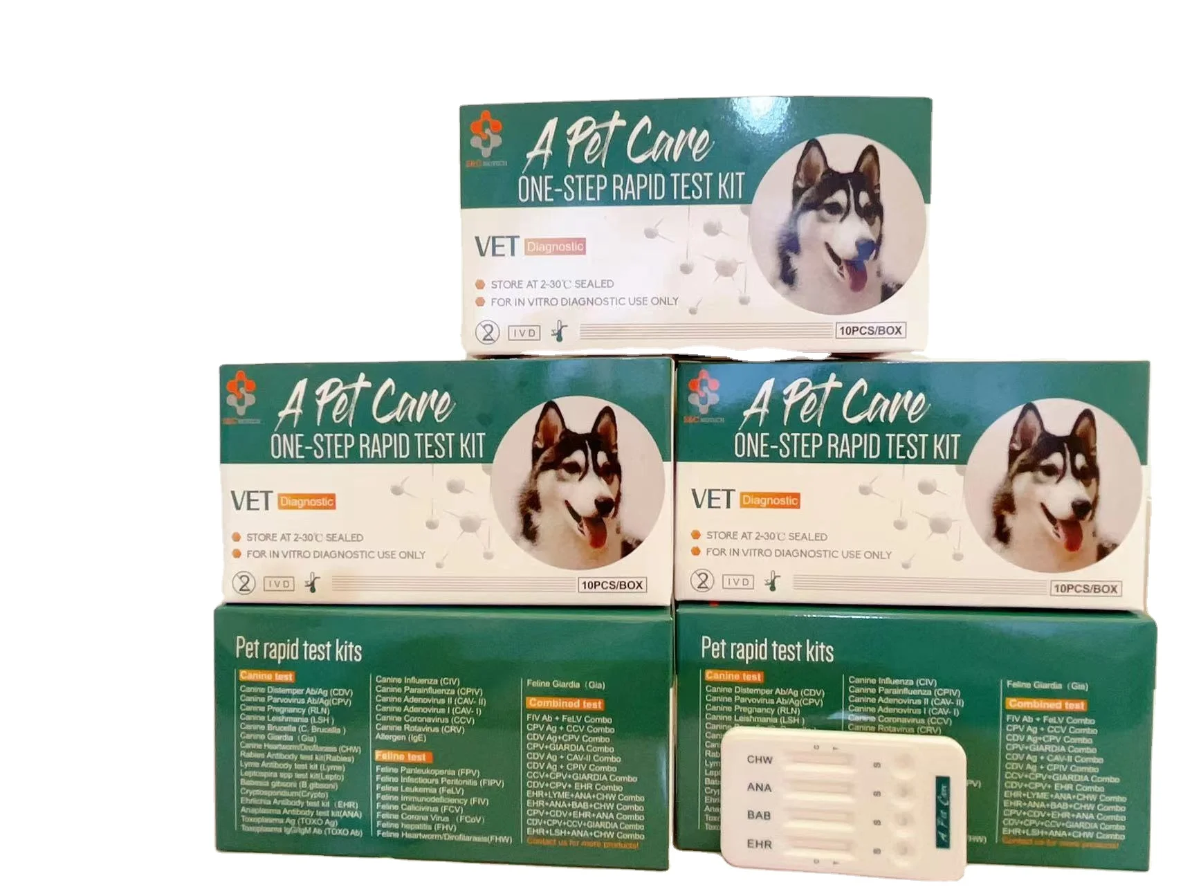 Prix bon marché Canine Cryptosporidium Crypto Ag Test rapide cassette elisa  tests de maladies canines à usage domestique en une étape| Alibaba.com