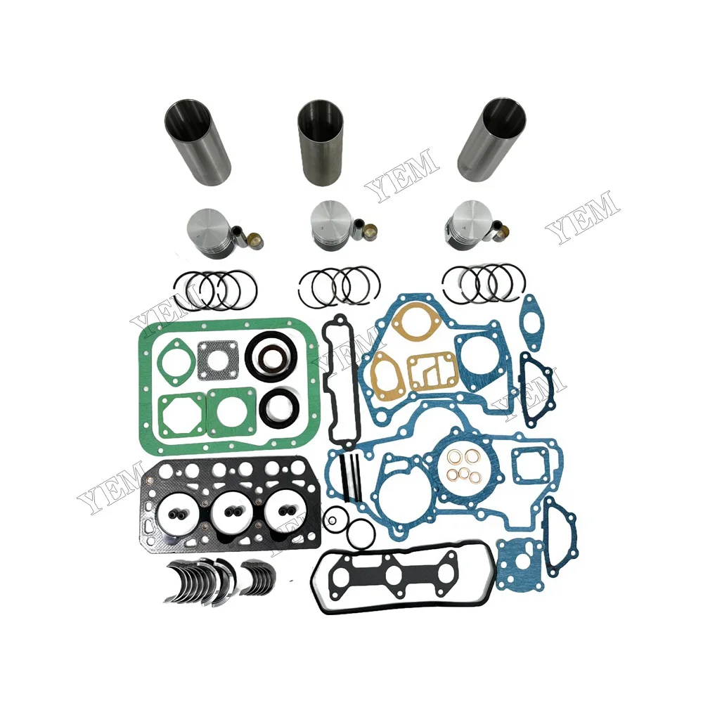 Overhaul Kit With Bearing Set Fit for Mitsubishi K3B Engine