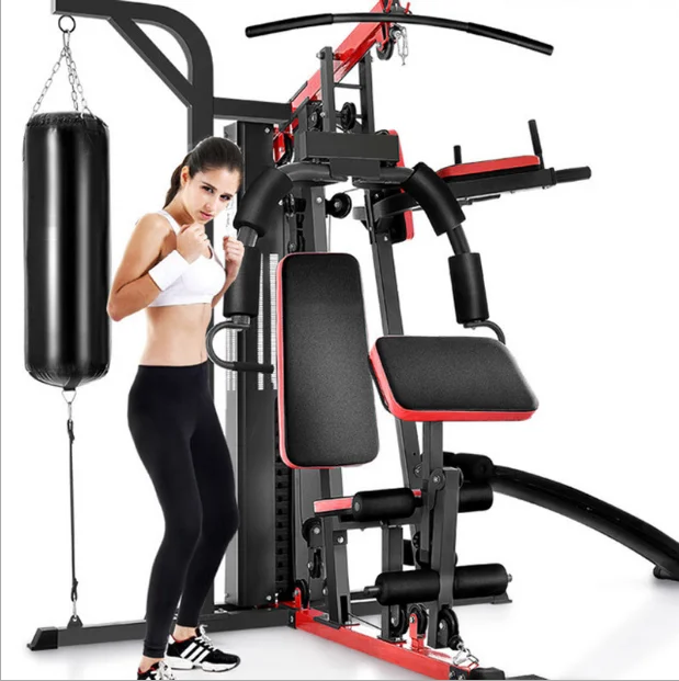Venta Directa De Fábrica De Multi-funcional De Formación Integral Tres  Persona Estación De Deportes De Interior Equipo De Fitness - Buy Equipo De  Gimnasio Multiestación,Equipo De Gimnasio De 3 Estaciones,Entrenador  Multifuncional Product