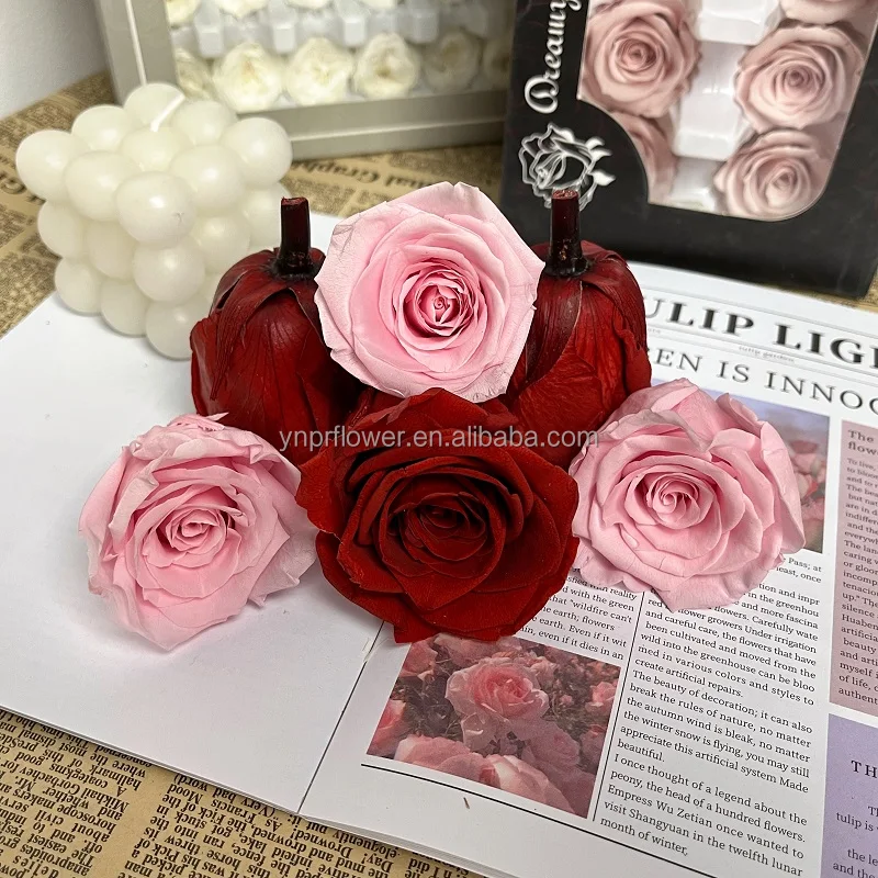 Yunnan-rosas Estabilizadas,Pequeñas Flores Naturales,Cabeza De Rosa  Eterna,5-6 Cm,Venta Al Por Mayor - Buy Amazon Venta Caliente Eterna Y  Rosa,Natural Rosa Real,De Alta Calidad Y Flores Product on Alibaba.com