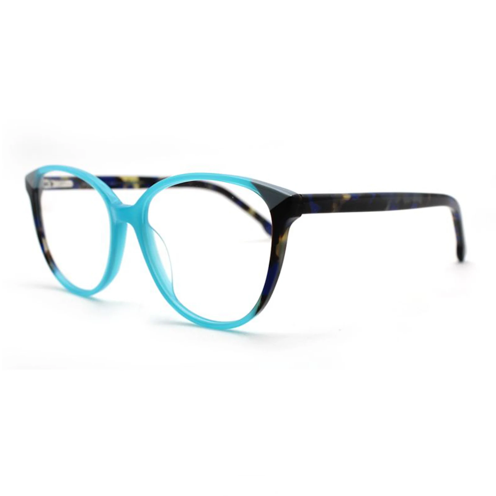 2021 New Custom Classic Laminated Acetate Glasses Acetate Eyeglasses Frames Ready To Ship For Women