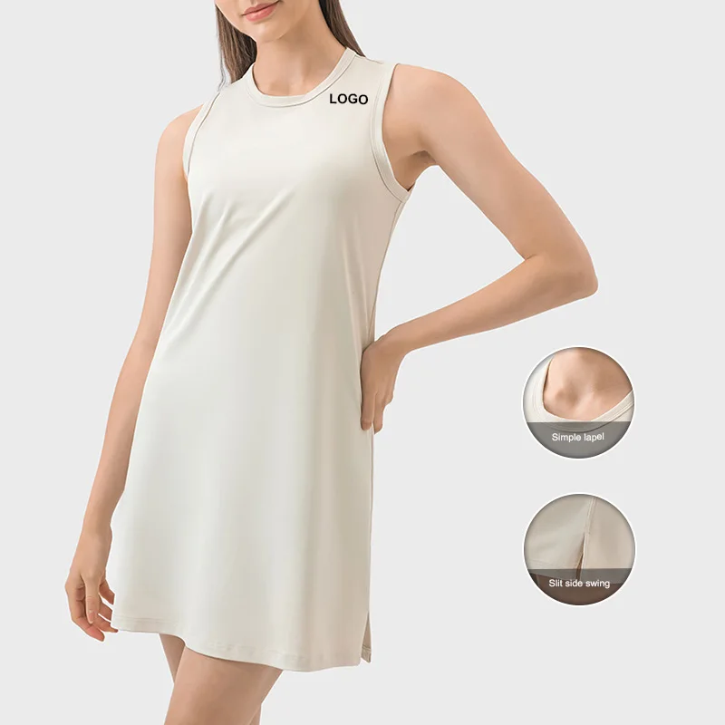 DSS067 Women Summer Sports One-piece Dress Crew Neck Racer Back Tennis Dress Quick Dry Loose Fit Outdoor Active Wear| Alibaba.com DSS067 Women Summer Sports One-piece Dress Crew Neck Racer Back Tennis Dress Quick Dry Loose Fit Outdoor Active Wear| Alibaba.com