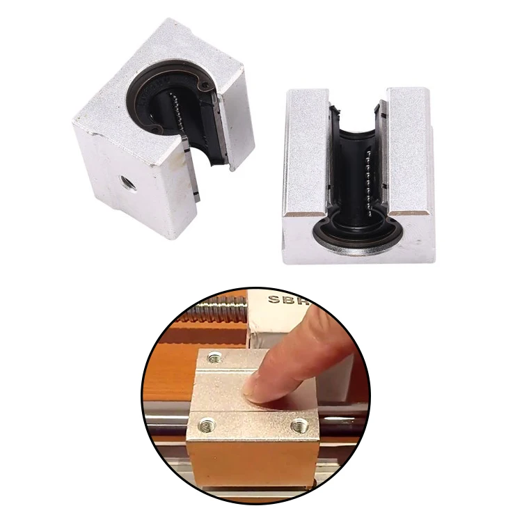 Blocco Scorrimento Lineare SCS16UU - Cuscinetto A Sfere Per Guide In Alluminio