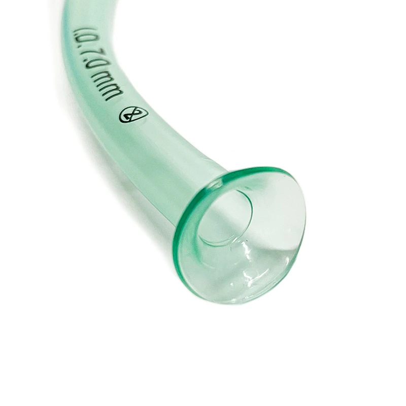 Factory Wholesale 7mm PVC Nasal Catheter Nasopharyngeal Airway Trumpet Type Soft Medical First Aid Kit Supplies