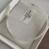 Base acetate hoop-mermaid white
