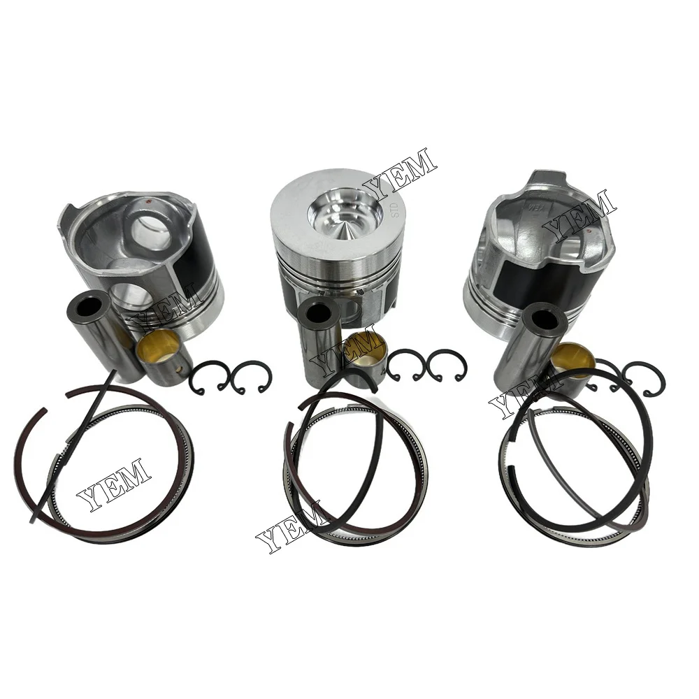 Piston Kit Fit for Yanmar 3T75HA Engine 2