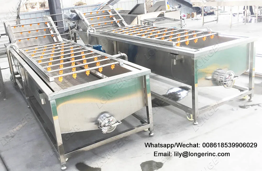 Industrial Fruit and Vegetable Washing Machine Dates Cleaning Machine for the Dates Cleaning