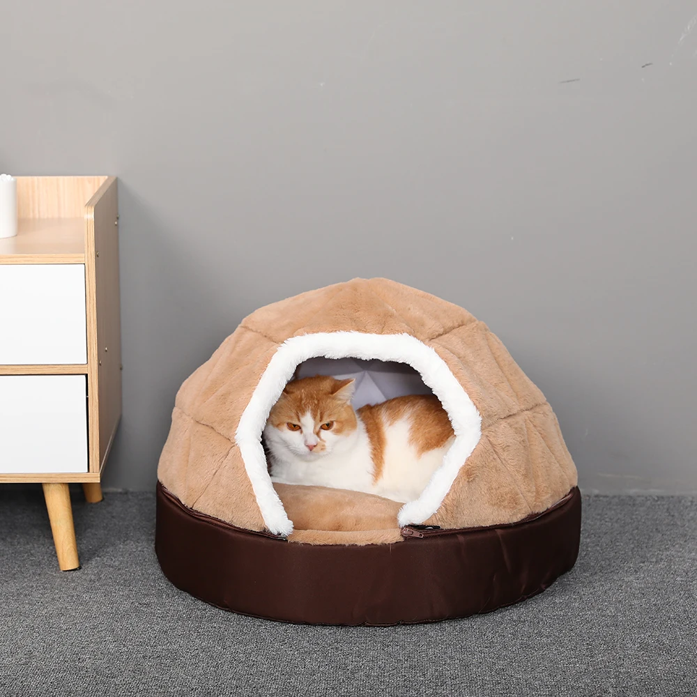 Oemカスタムメーカー取り外し可能なかわいい柔らかいぬいぐるみフェイクファー生地犬小屋屋内 Buy 犬小屋屋内 生地犬小屋 フェイクファー犬のベッド Product On Alibaba Com