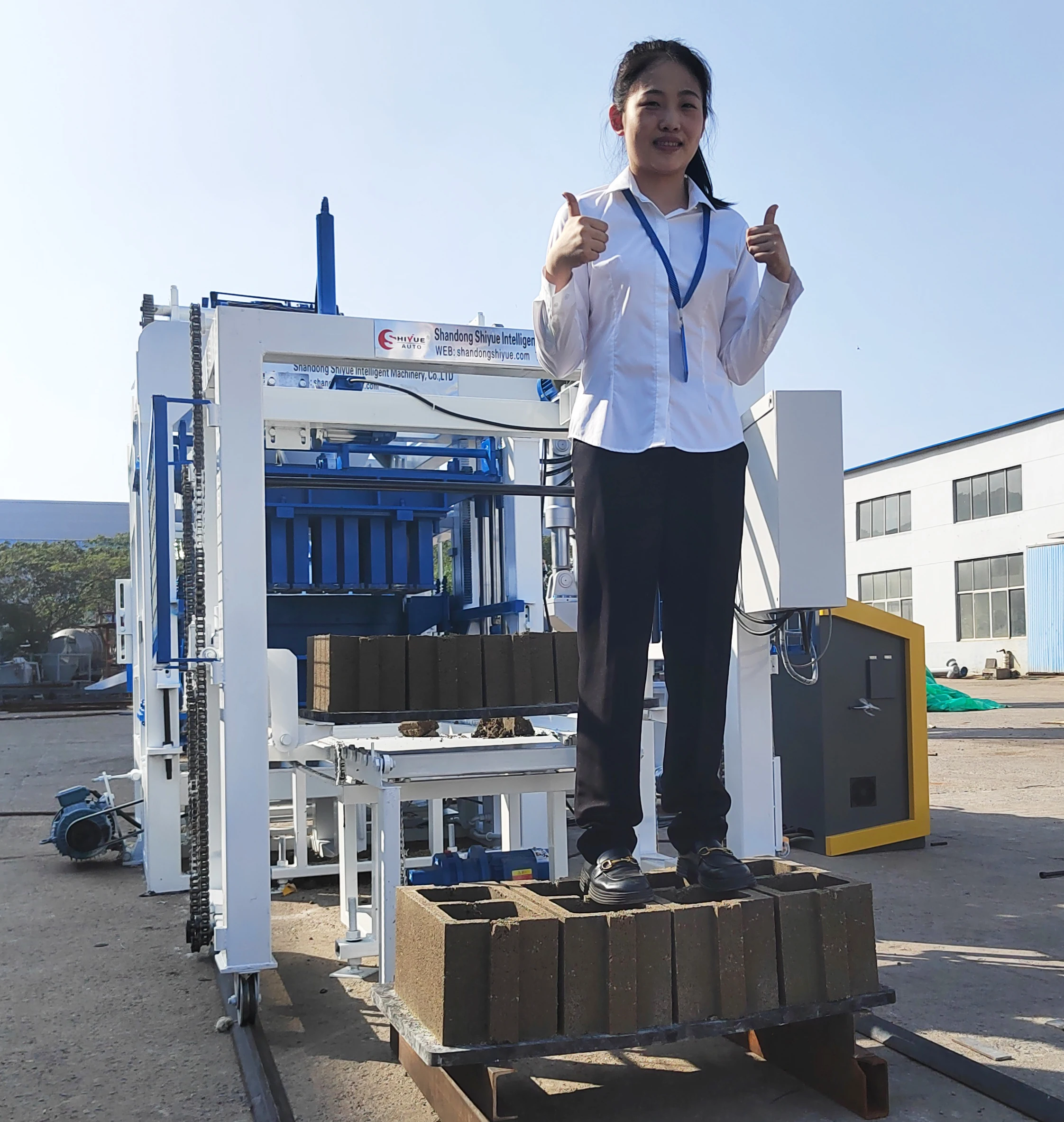QT4-15 Automatic Block Construction Manufacturing Machine