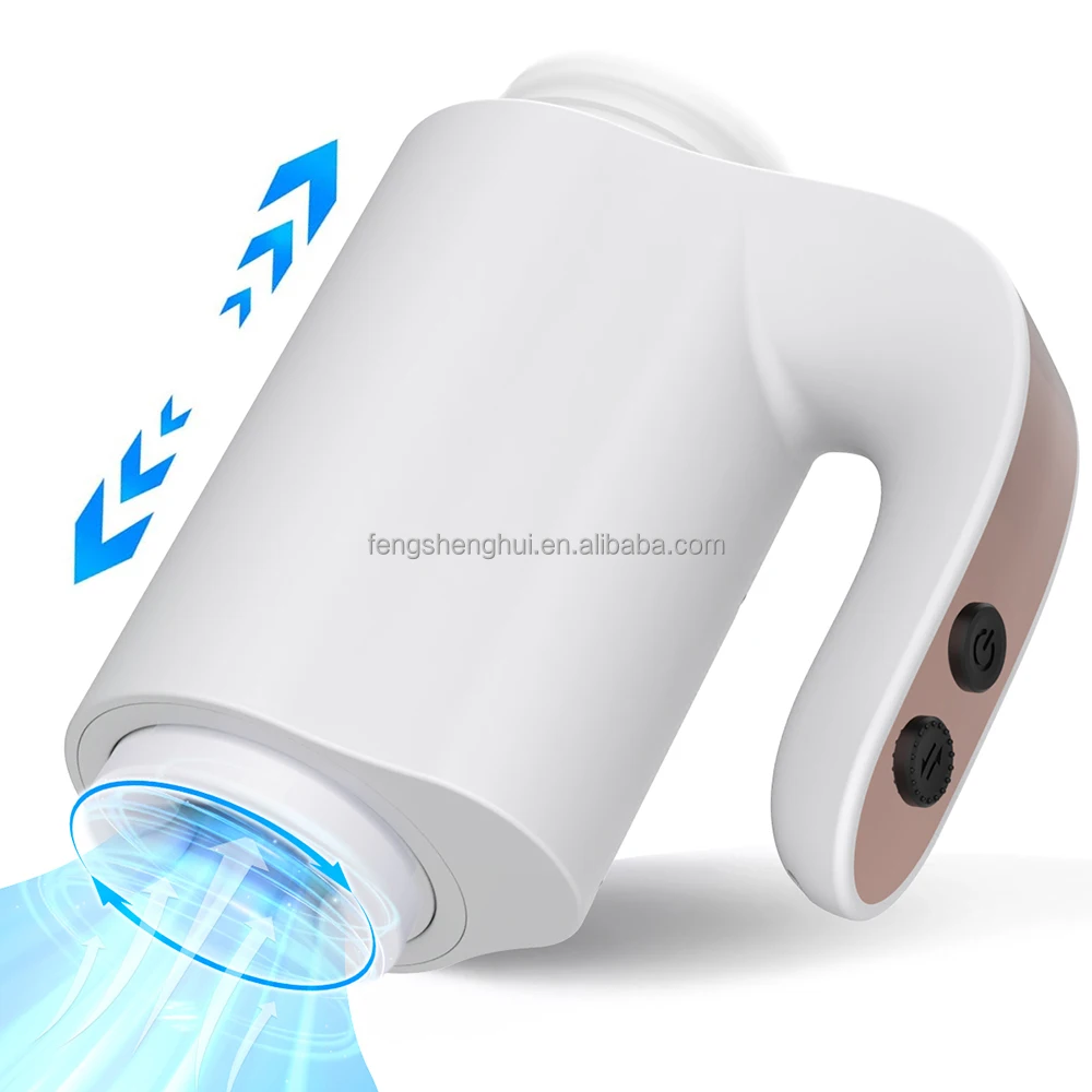 Portable Dual-Channel USB Male Masturbator Automatic Telescopic Vagina  Machine with Airplane Cup TPE Material Sex Toy for Men