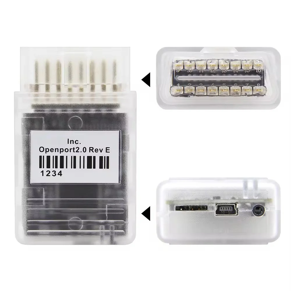 トシ 2/4 Tactrix Openport 2.0 Full Chip J2534 Cable for Toyota, Ford, Mazda