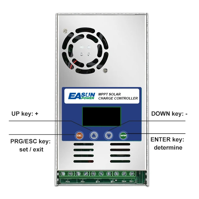 Easun Power 190V DC MPPT Backlight LCD Auto 12V 24V 36V 48V 60A 80A Solar System Charger Controller Panel Battery Regulator