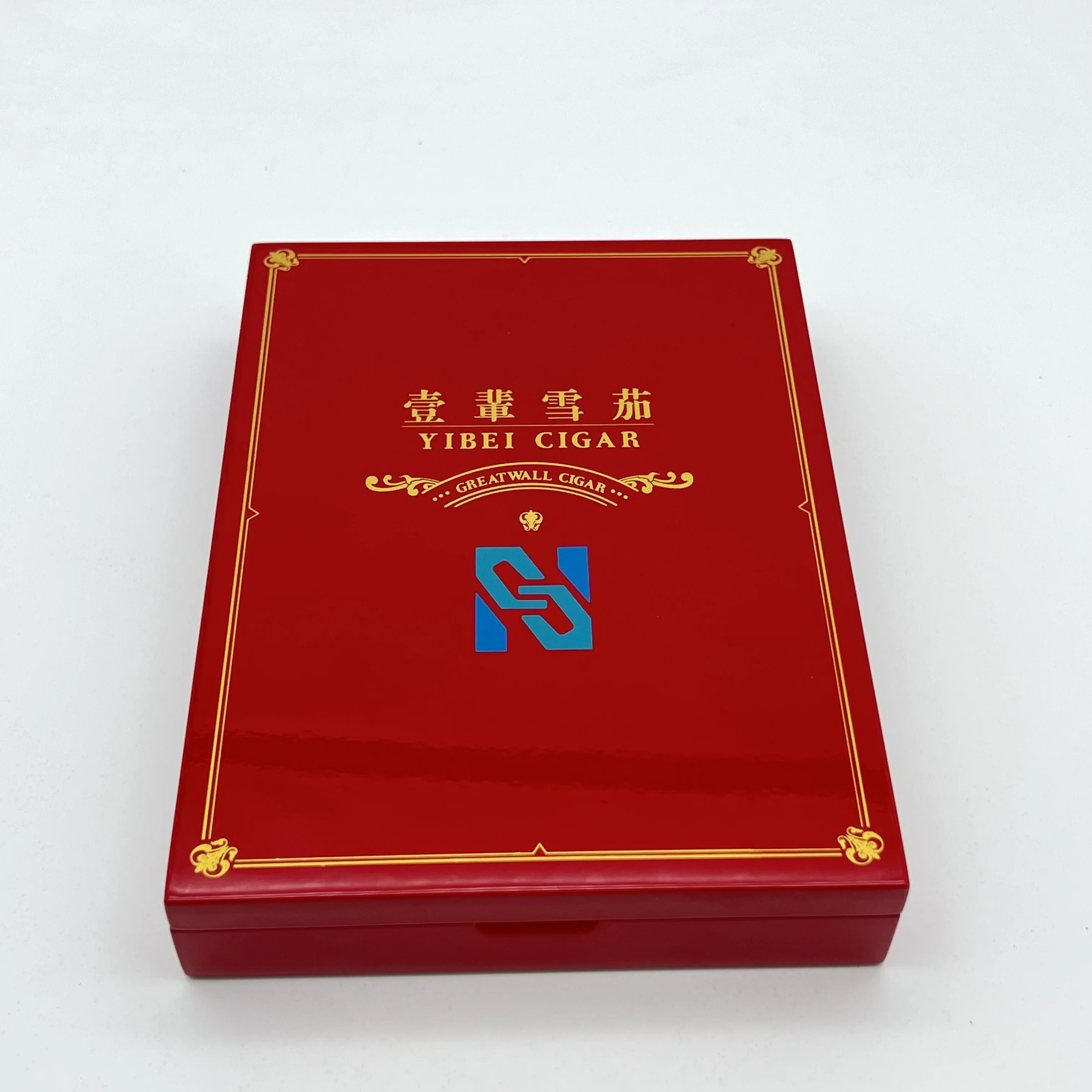 2023 Заводская коробка для сигар на заказ, сделанная из кедрового дерева, сигара хьюмидор, с принтом пользовательского логотипа