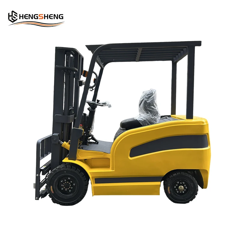 CE/EU/EPA 1.5 Ton Electric Forklift Raise the Height by 3 Meters 60V/70AH Battery Can Work Continuously for 6 Hours Warehouse