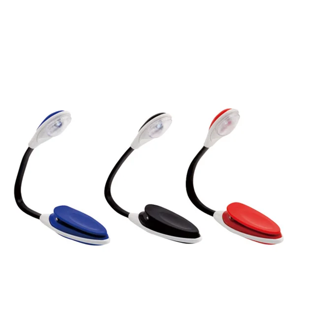 Promotional Mini Night Reading Light For Book With Spring Clip Buy