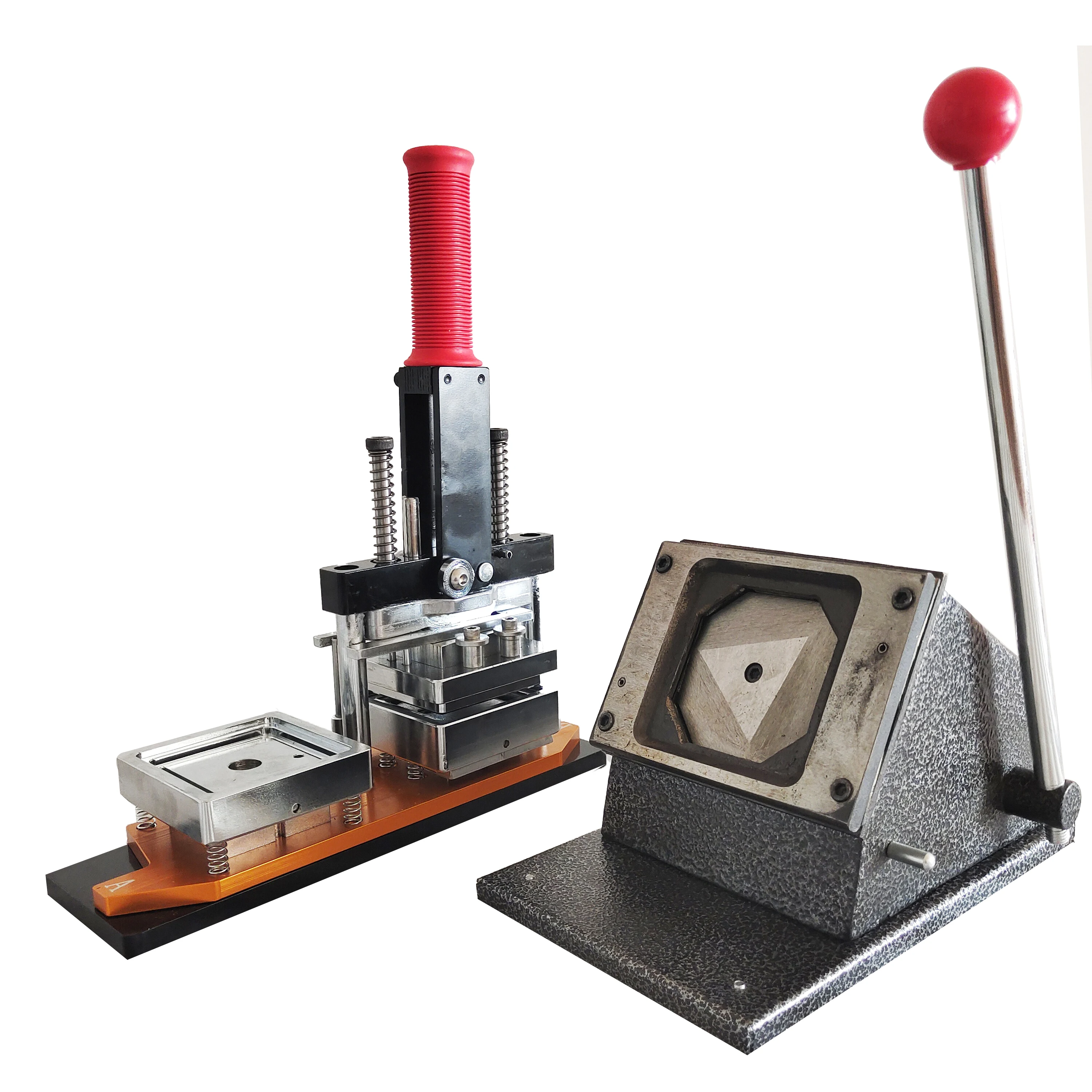50*50 mm 63.5*63.5 mm 2*2 Inch Square Magnet Button Machine Complete Set