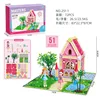 251-1 Modular Villa Building Blocks [51 PCS]