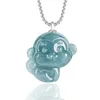 Colgante de jade de mono D512