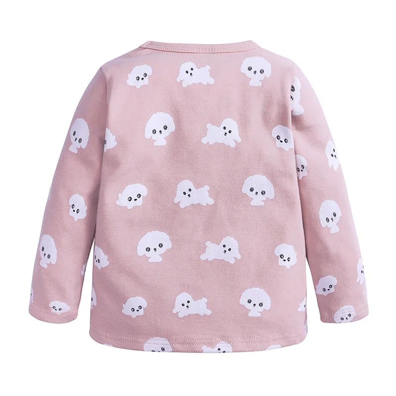 Осень 2019, Детские пижамные комплекты для мальчиков, вязаные пижамы с милым принтом, 2 шт./компл., 4 цвета, детские пижамы