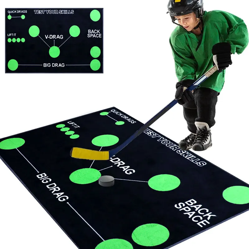 Hockey Mat Training Control Pace Non Slip PVC Hockey Training Mat