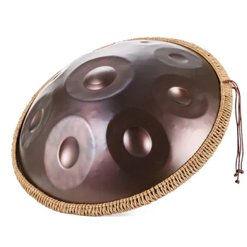 Wholesale Factory Mini Handpan Drum 18 Inch G Key Percussion Instrument Handpan 18 inches 9 Notes With Stand +soft bag