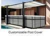 Couverture de piscine personnalisable