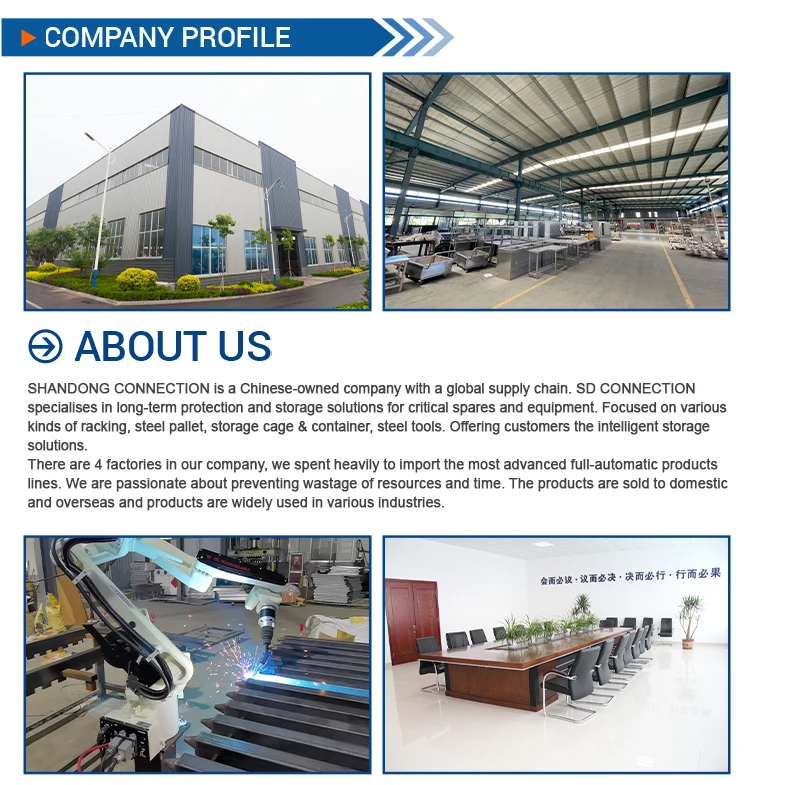 Stackable Stillage Pallet Cage Metal Wire Mesh Container Cage Bins