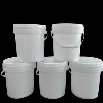 Sea food Container 1 Gallon Pail Plastic Bucket with Cover