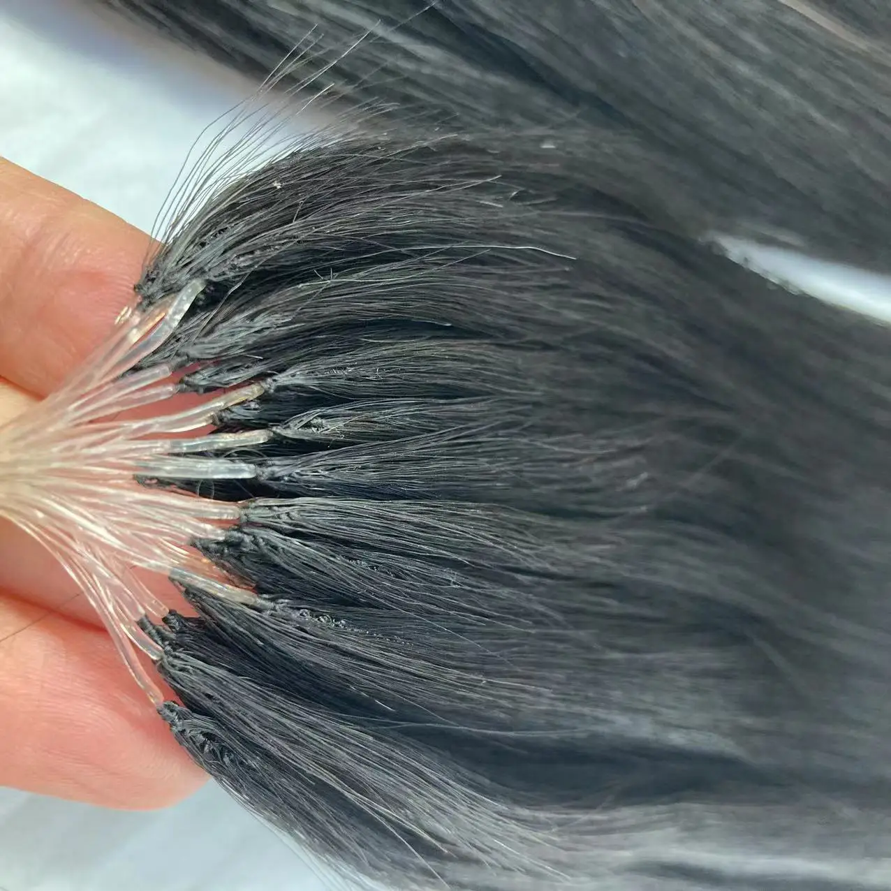 Factory Wholesale Price Feather Ftip Hair Extensions Plastic Nano F