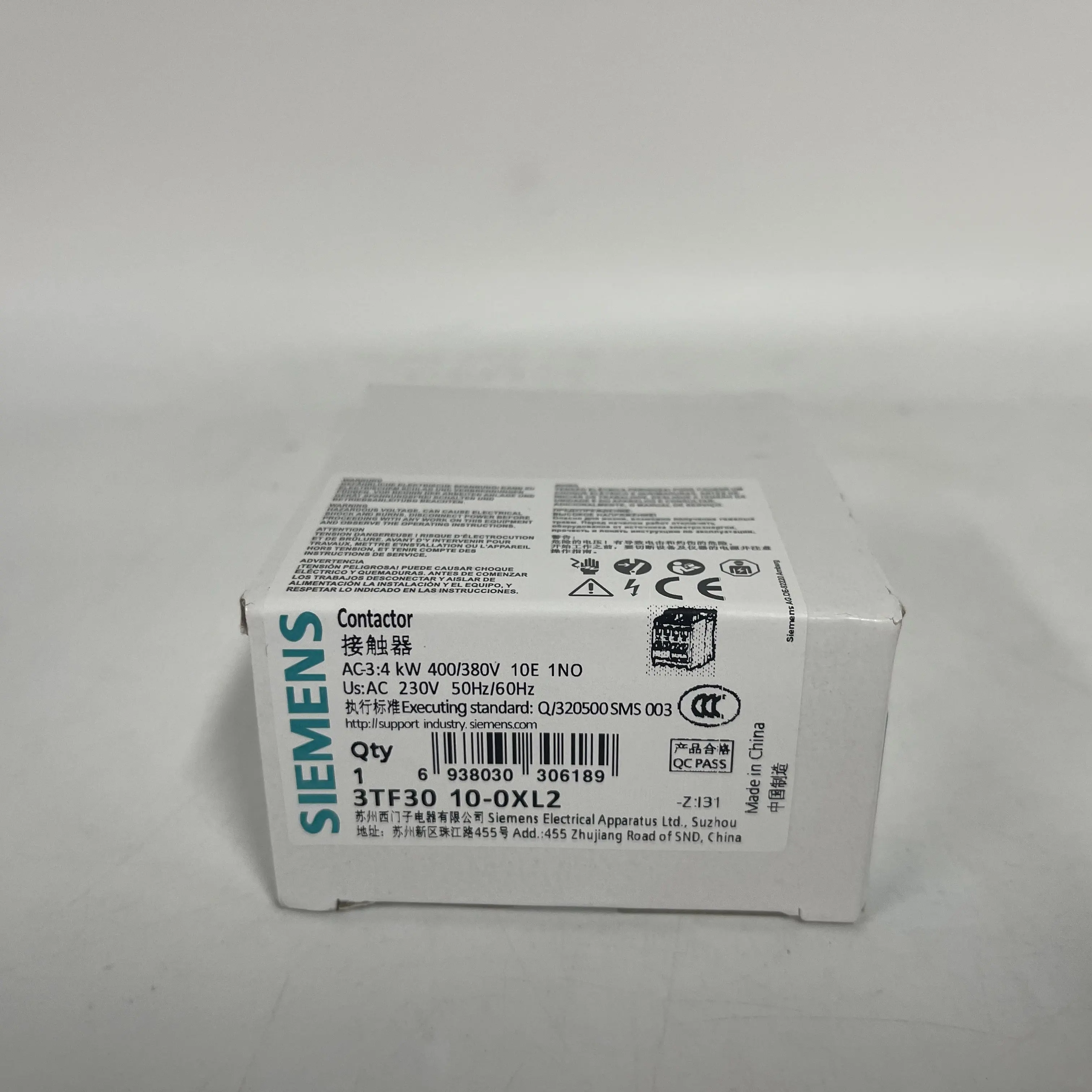 Siemens Contactor 3TF3010-0XL2