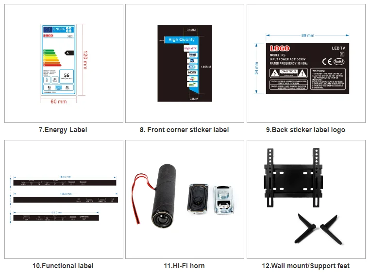 Title 12, Tvs inteligentes de 65 polegadas UHD 4K tv wifi...