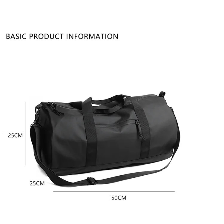 Custom logo sports gym travel duffel sling shoulder bag high quality waterproof men women travel bags luggage