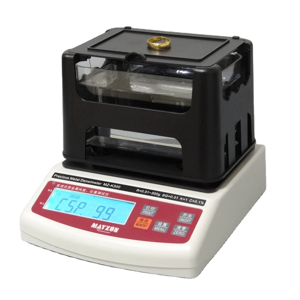 Electronic Precious Metal Density Meter Gold Purity Tester for Gold Silver  1200g